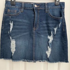 Denim skirt